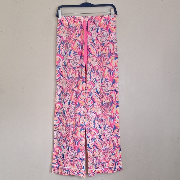 Lilly Pulitzer Pajama Pant, Multi Shell of a Time, XS - Picture 2 of 9